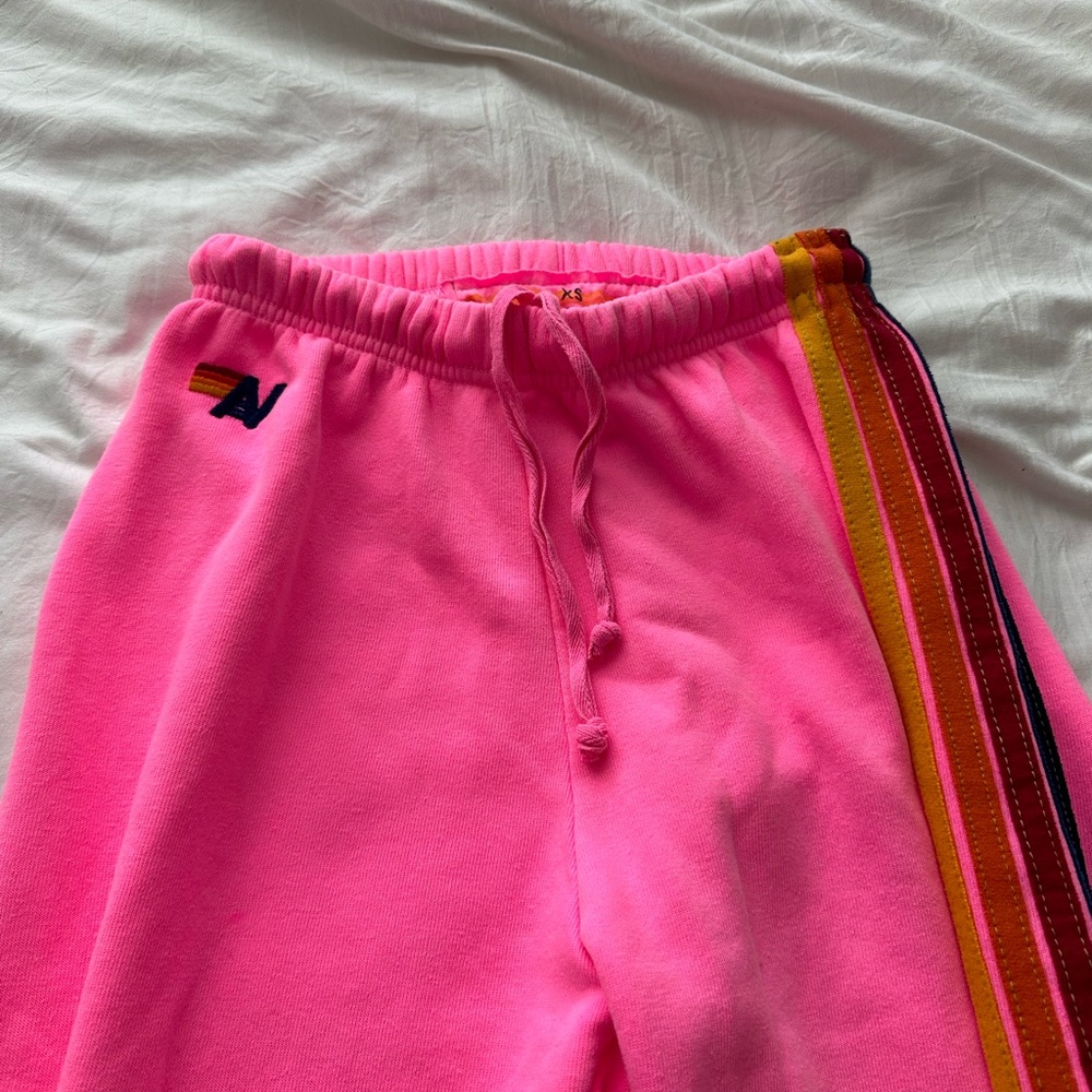 Never worn Aviator Nation sweatpants